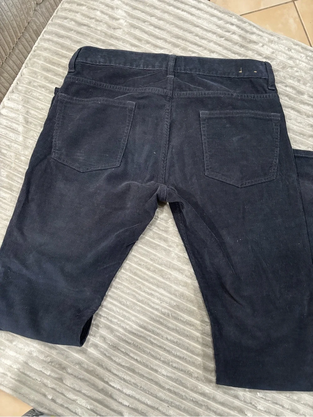 J. Crew Men's Navy Corduroy Pants